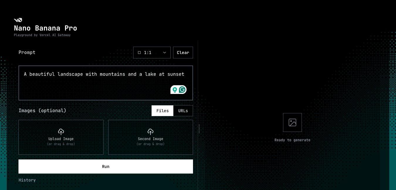 AI Platform Interface